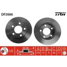 TRW Bremsscheibe DF2666