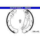 Bremsbackensatz 03.0137-0322.2 Bremsbackensatz 03.0137-0322.2