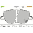 Valeo Bremsbelagsatz, Scheibenbremse ESSENTIAL 302201