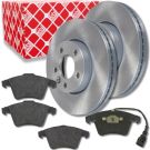 FEBI Bremsscheiben 28504 Ø308mm + Beläge 16462 VORNE für VW Transporter Multivan T5 FEBI Bremsscheiben 28504 Ø308mm + Beläge 16462 VORNE für VW Transporter Multivan T5