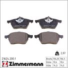 Zimmermann Bremsbelagsatz, Scheibenbremse 21624.200.1