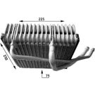 Mahle Verdampfer, Klimaanlage BEHR AE 44 000S