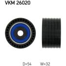SKF Umlenk-/Führungsrolle, Zahnriemen VKM 26020