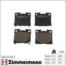 Zimmermann Bremsbelagsatz, Scheibenbremse 26423.145.1