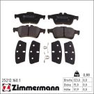 Zimmermann Bremsbelagsatz, Scheibenbremse 25212.160.1