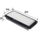 Valeo Luftfilter 585210