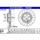 ATE Bremsscheibe 24.0130-0238.1