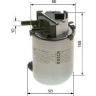Kraftstofffilter F 026 402 218 Kraftstofffilter F 026 402 218