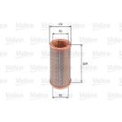 Valeo Luftfilter 585610