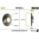 Valeo Bremsscheibe OptiDISC 187080