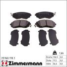Zimmermann Bremsbelagsatz, Scheibenbremse 25760.170.1