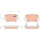 TRW Bremsbelagsatz, Scheibenbremse COTEC GDB3408