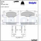 Delphi Bremsbelagsatz, Scheibenbremse LP756