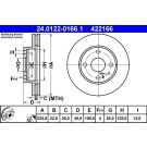 Bremsscheibe 24.0122-0166.1