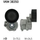 Spannrolle, Keilrippenriemen VKM 38350