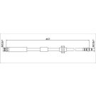 Metzger Bremsschlauch 4111801