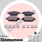 Bremsbelagsatz, Scheibenbremse 24883.180.2 Bremsbelagsatz, Scheibenbremse 24883.180.2