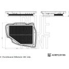 Luftfilter ADBP220186 Luftfilter ADBP220186