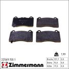 Zimmermann Bremsbelagsatz, Scheibenbremse 22569.150.1