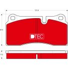 TRW Bremsbelagsatz, Scheibenbremse DTEC COTEC GDB1816DTE
