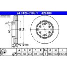 Bremsscheibe 24.0126-0109.1