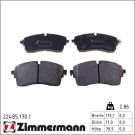 Zimmermann Bremsbelagsatz, Scheibenbremse 22485.170.1