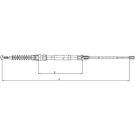 Textar Seilzug, Feststellbremse 44006700