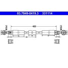 Bremsschlauch 83.7849-0419.3