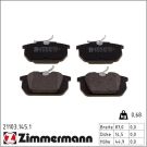Zimmermann Bremsbelagsatz, Scheibenbremse 21103.145.1