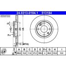 Bremsscheibe 24.0313-0184.1