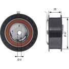 Gates Spannrolle, Zahnriemen PowerGrip™ T43052
