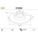 Bremsscheibe 672859