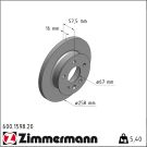 Bremsscheibe 600.1598.20 Bremsscheibe 600.1598.20