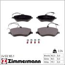 Zimmermann Bremsbelagsatz, Scheibenbremse 24133.185.1