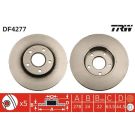 2 x TRW Bremsscheibe DF4277