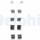 Delphi Zubehörsatz, Scheibenbremsbelag LX0339