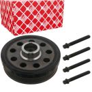 FEBI BILSTEIN 33077 Riemenscheibe, Kurbelwelle 6PK Ø180mm 5 Rippen mit Schrauben FEBI BILSTEIN 33077 Riemenscheibe, Kurbelwelle 6PK Ø180mm 5 Rippen mit Schrauben