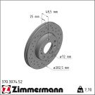 Bremsscheibe 370.3074.52 Bremsscheibe 370.3074.52