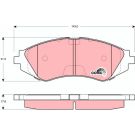 TRW Bremsbelagsatz, Scheibenbremse COTEC GDB3265