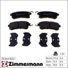 Zimmermann Bremsbelagsatz, Scheibenbremse 25340.150.1
