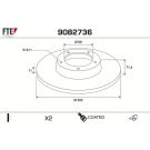 Bremsscheibe 9082736 Bremsscheibe 9082736