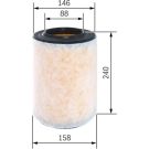 BOSCH F 026 400 298 Luftfilter