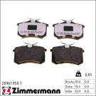 Zimmermann Bremsbelagsatz, Scheibenbremse rd:z 20961.950.1