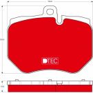 TRW Bremsbelagsatz, Scheibenbremse DTEC COTEC GDB1848DTE