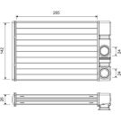 Valeo Wärmetauscher, Innenraumheizung 811513