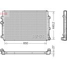 Kühler, Motorkühlung DRM32059