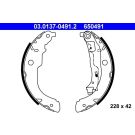 Bremsbackensatz 03.0137-0491.2