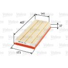 Valeo Luftfilter 585356
