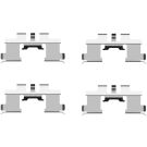 Hella Zubehörsatz, Scheibenbremsbelag 8DZ 355 203-211