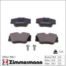 Zimmermann Bremsbelagsatz, Scheibenbremse 20941.190.1